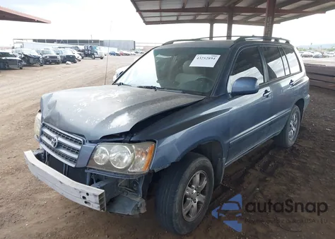 2003 Toyota Highlander V6 из США, поврежденный, VIN JTEGF21A530115970